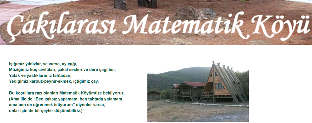 Çakılarası Matematik Köyü Etkinlikleri Başlıyor
